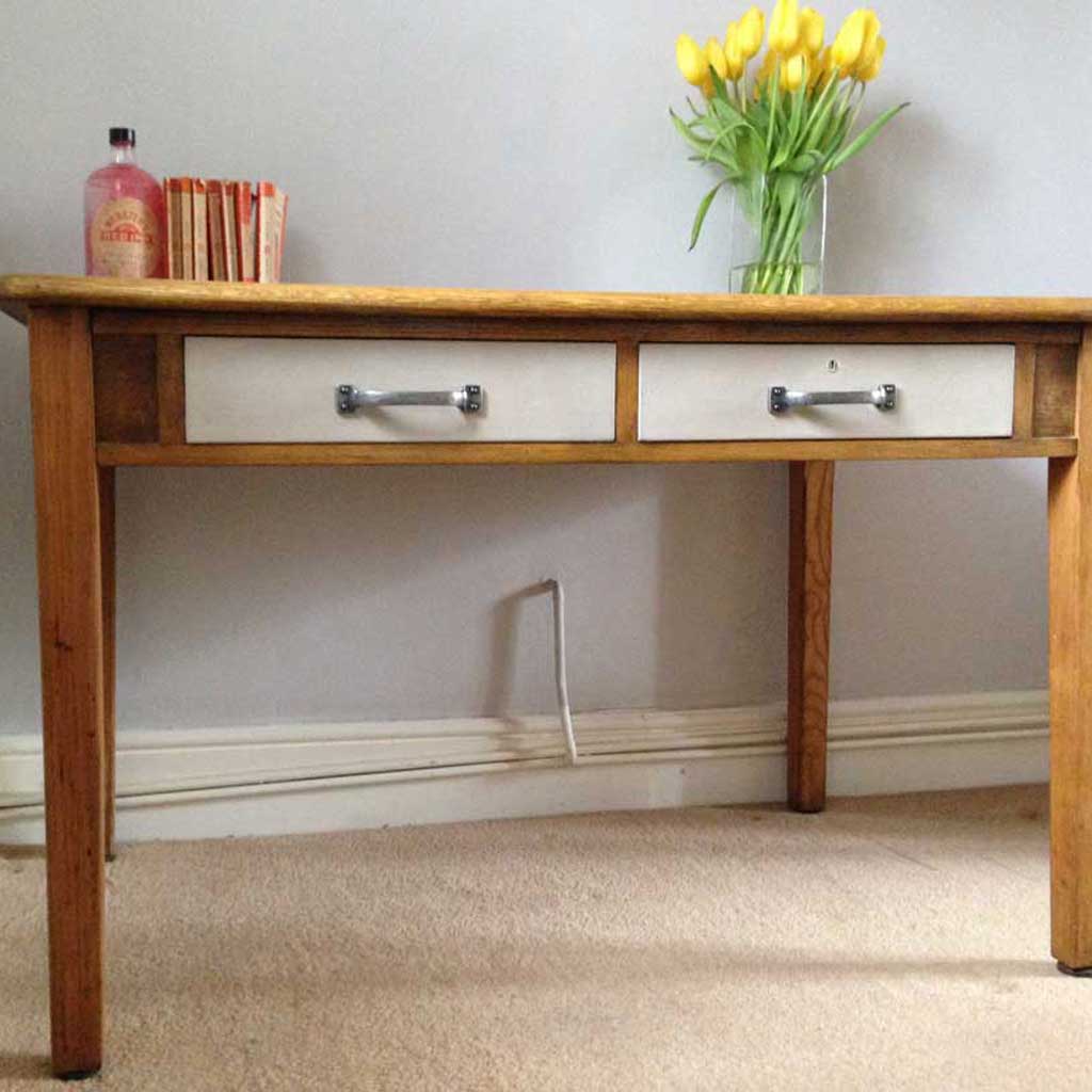 Old shop vintage desk